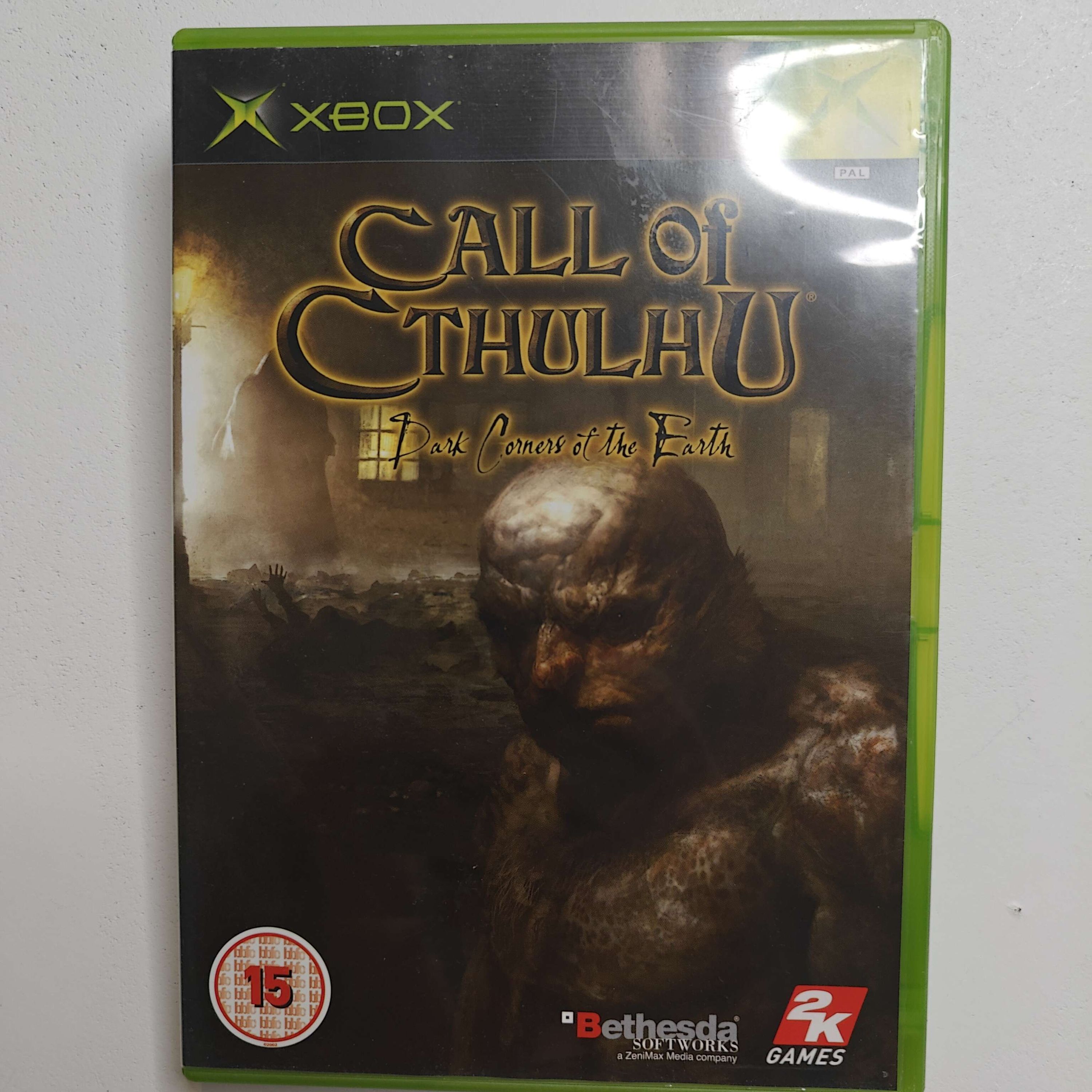 Complete-in-box copy of Call of Cthulhu: Dark Corners of the Earth for the original Xbox